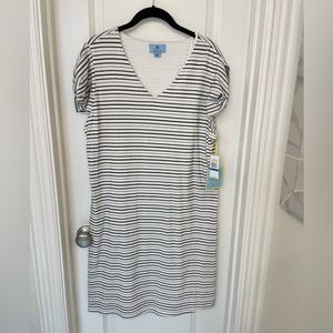 CeCe by Cynthia Steffe Striped Knit Sheath Dress | Size XL NWT